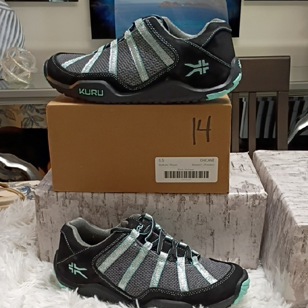 Kuru Chicane Orthopedic Plantar Fasciitis Hiking Trail Shoes Women's Sz 9.5 $179